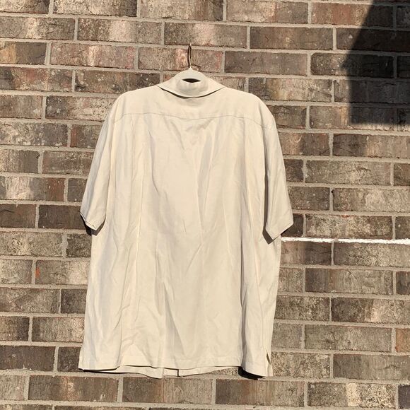 Take 50% OFF- Daniel Cremieux Classic Light Tan Button-Up Shirt, Size-XL - Picture 11 of 12